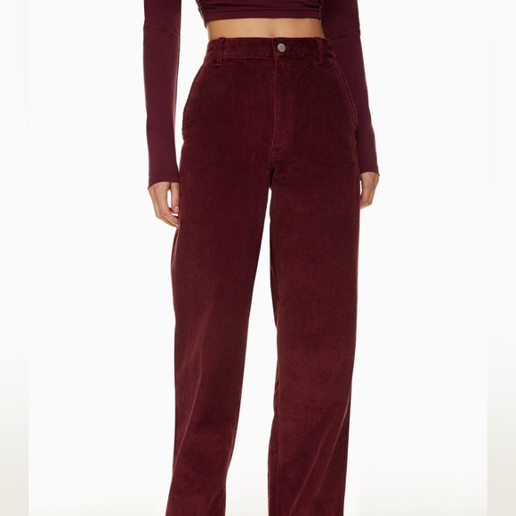 TNA Pants - Aritzia TNA Ripcord Corduroy Pant Size 10